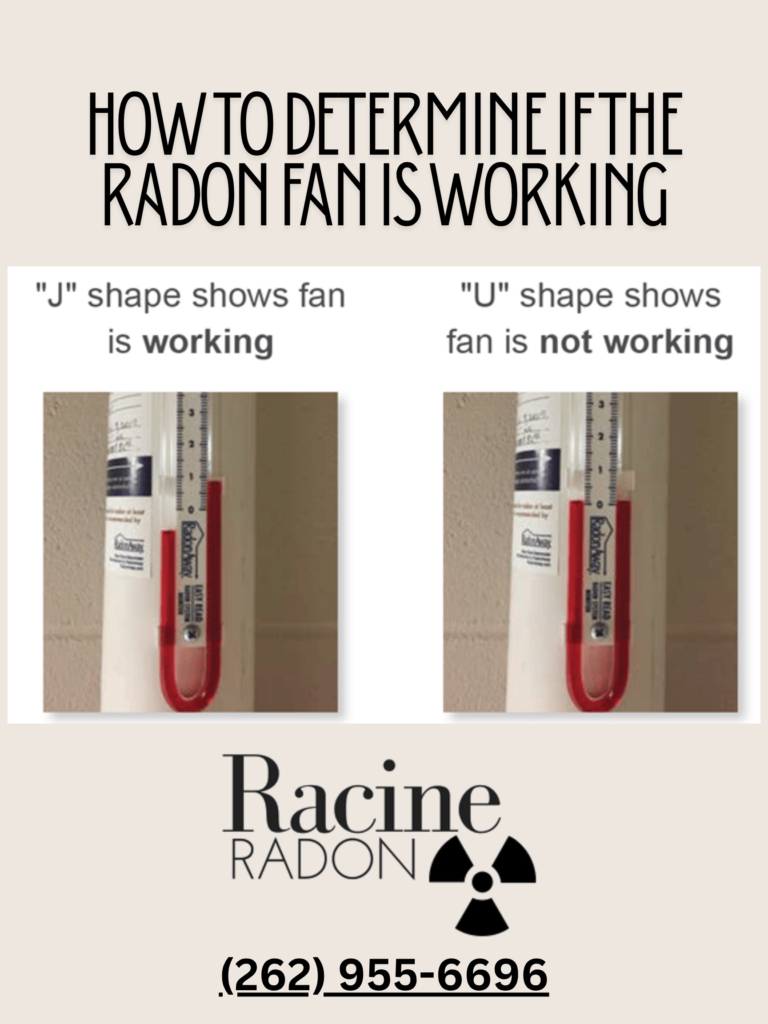 Determine Radon Fan Working - Racine Radon 761 248th Ave, Kansasville, WI 53139 (262) 955-6696
